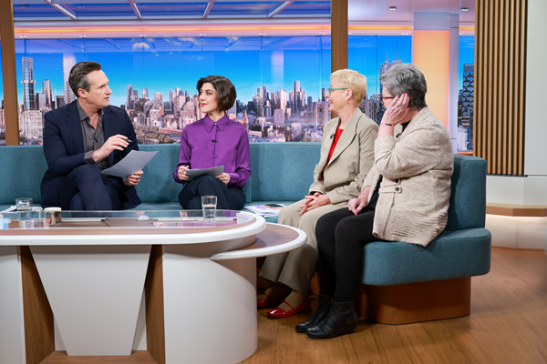 Anchor Community Care CEO Heidi Tucker discussing Kinship care Week on ABC News